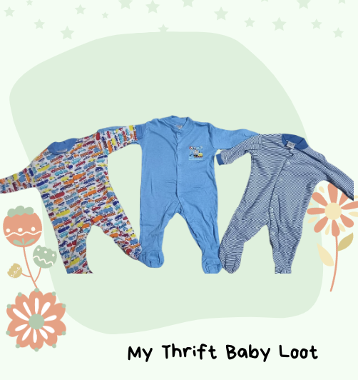 NEW set of 3 baby rompers (3-6 months)